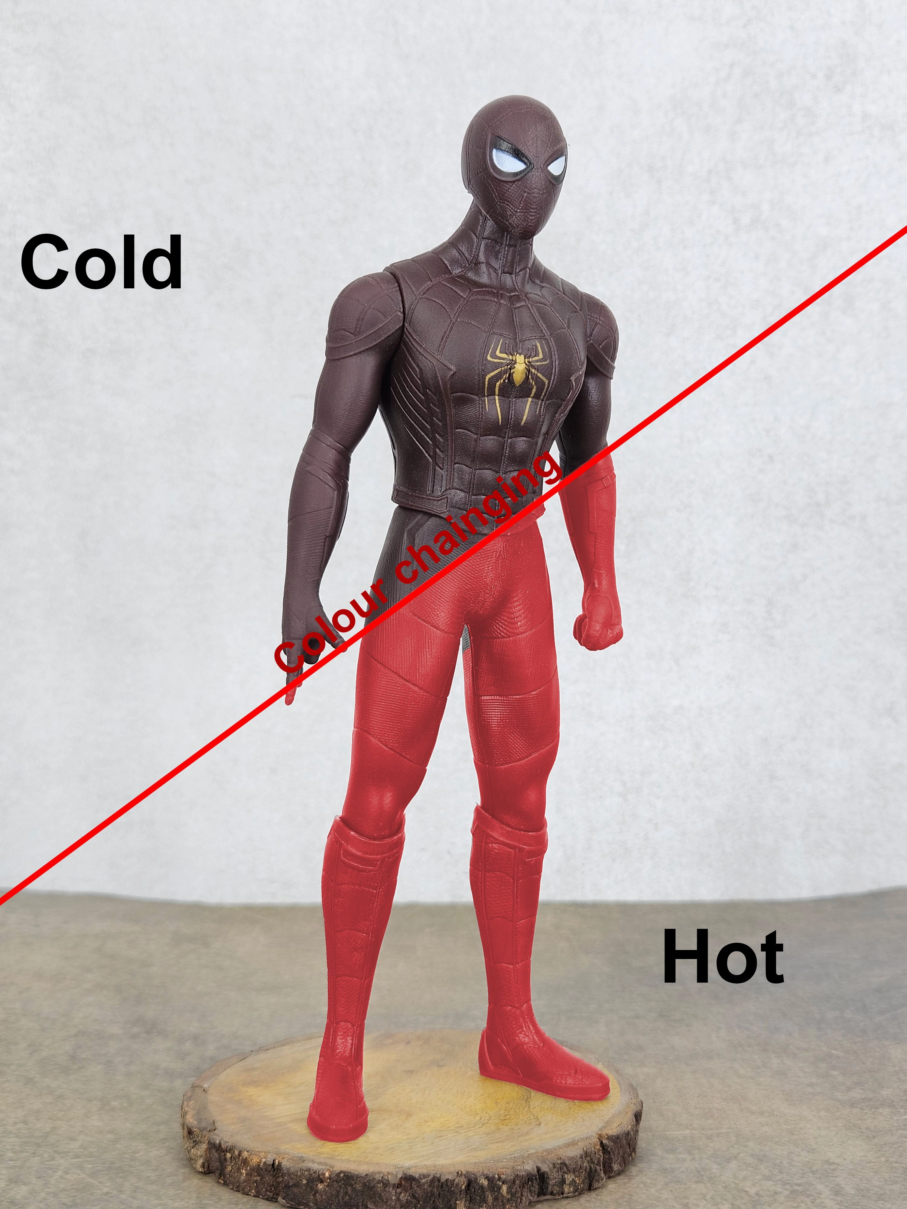 Judges' Choice Ancient God Color Changing Spiderman Action Figure | 23 cm | Marvel Collectible