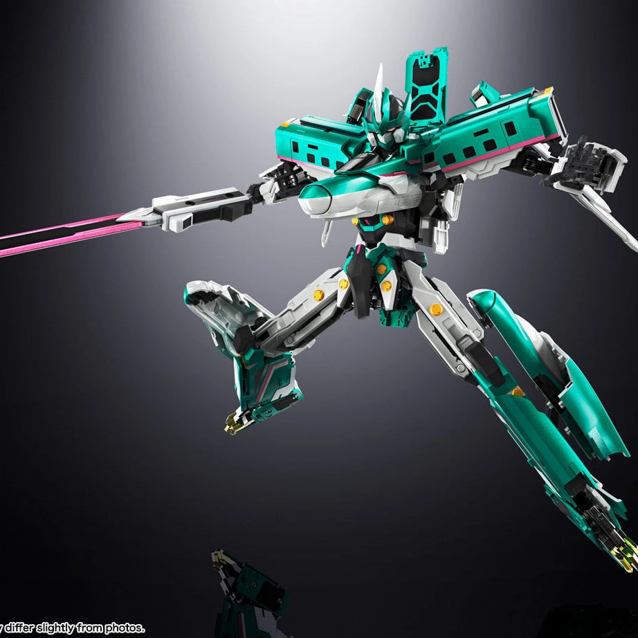 Soul of Chogokin GX-115 Shinkansen Transforming Robot Shinkalion E5 Hayabusa Modern Icon