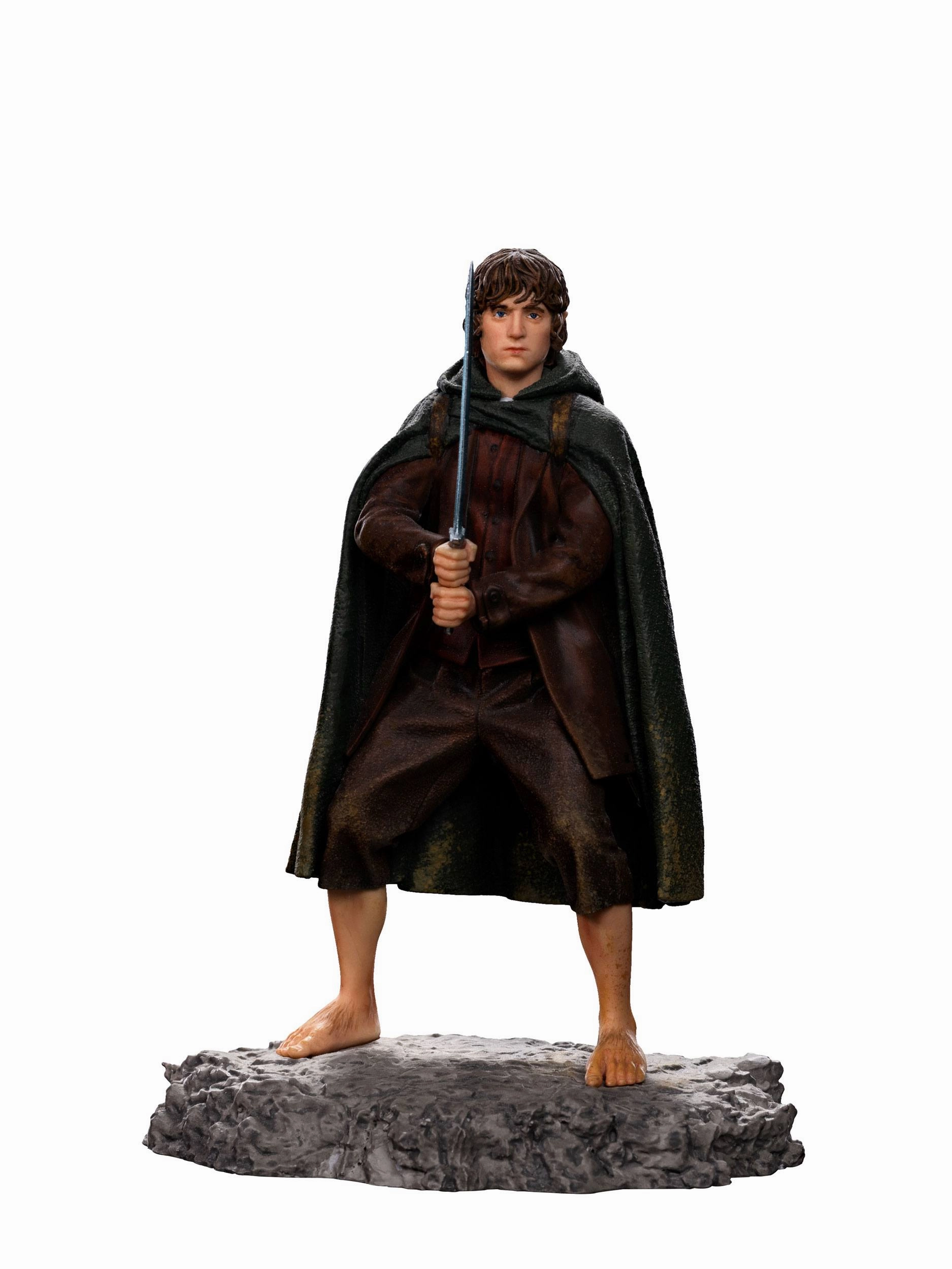 Anime Series Premium Unit Iron Studios The Lord of the Rings Battle Diorama Series Frodo Art Scale 1/10 Statue