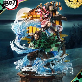 Non toxic Concept Masterline Demon Slayer: Kimetsu no Yaiba Kamado Tanjirou & Kamado Nezuko Ultimate Bonus Version