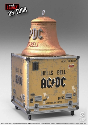 Superhero Merchandise Exquisite Craftsmanship Knucklebonz AC/DC Rock Ikonz On Tour Hell's Bell Statue
