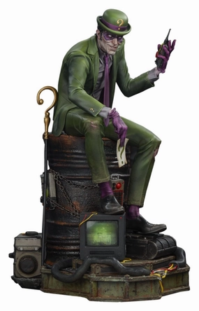 Anime Series Action Hero Sideshow Collectibles DC Comics Riddler Premium Format Statue