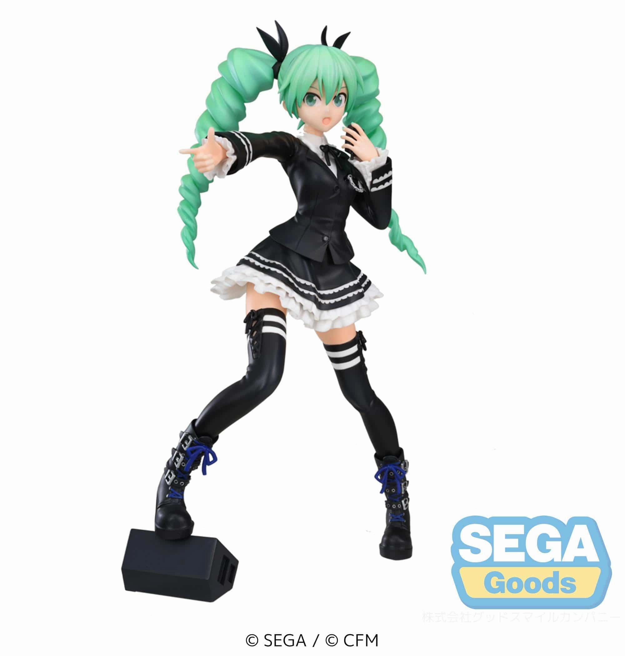 Hatsune Miku Project DIVA Arcade Future Tone SPM Figure Hatsune Miku Dark Angel (rerun) Fantasy Collectible Baroque Figure