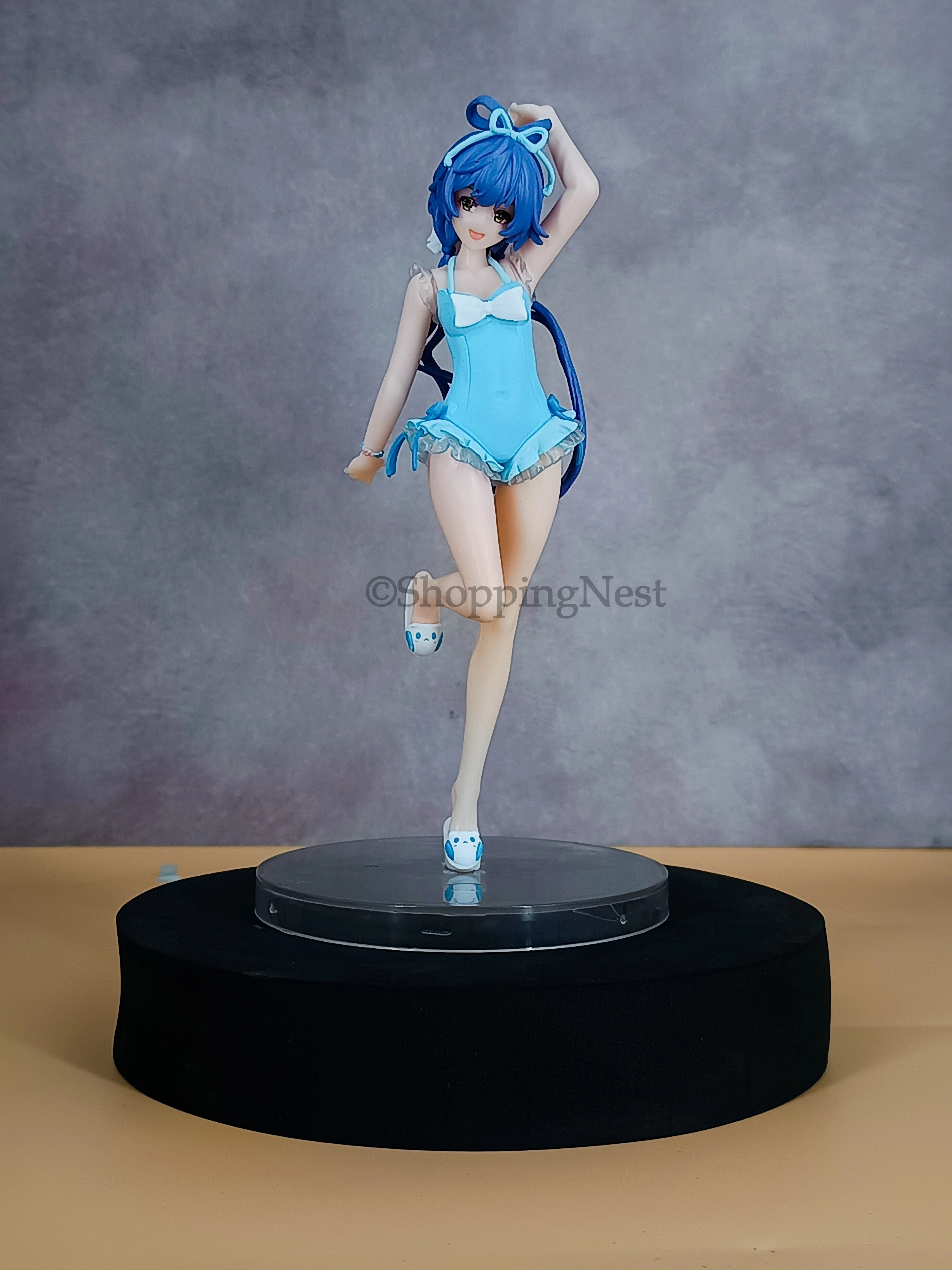 Anime Item Cute Swimsuit Style Luo Tianyi Figure Model Anime Toy Decoration For Desktop Or Collectible