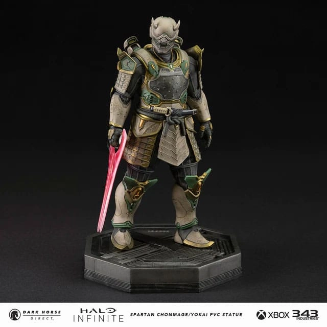Robot Product Constant Companion Dark Horse Comics Halo Infinite Spartan Chonmage/Yokai PVC Statue