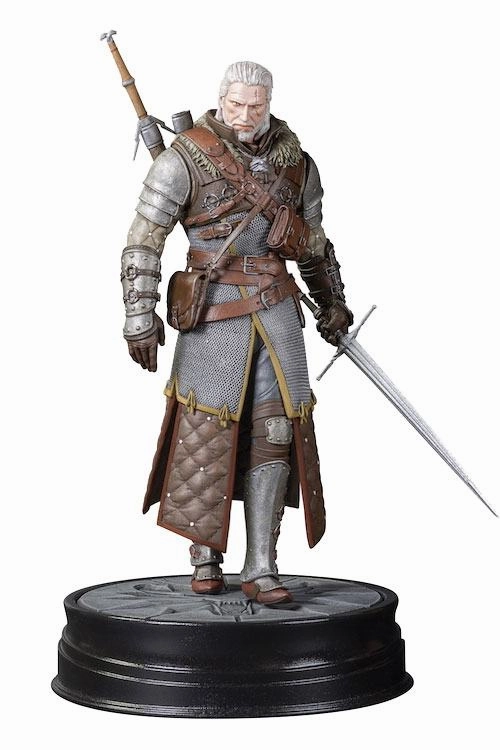 Dark Horse Comics Witcher 3 Wild Hunt Geralt Grandmaster Ursine PVC Statue Superhero Figure