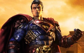 Role Playing Miniature Piece Dark Nights Metal - Superman (DX Bonus Version) 1/3 Scale Statue