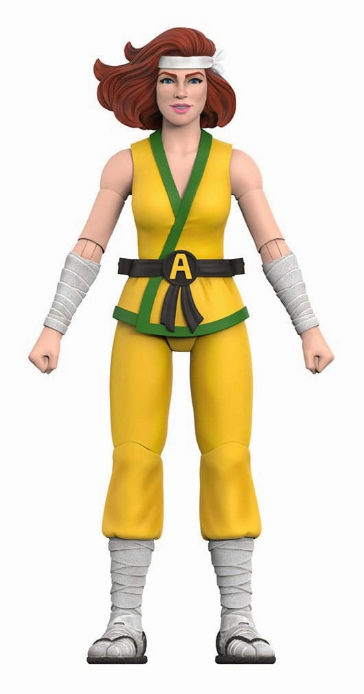 Sculpture Reproduction Miniature Statue Super7 Teenage Mutant Ninja Turtles ULTIMATES! Ninja April Action Figure