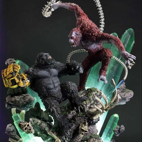 Collectible Hobby Collection Showcase Prime 1 Studio Ultimate Diorama Masterline Godzilla x Kong: The New Empire Kong vs Skar King