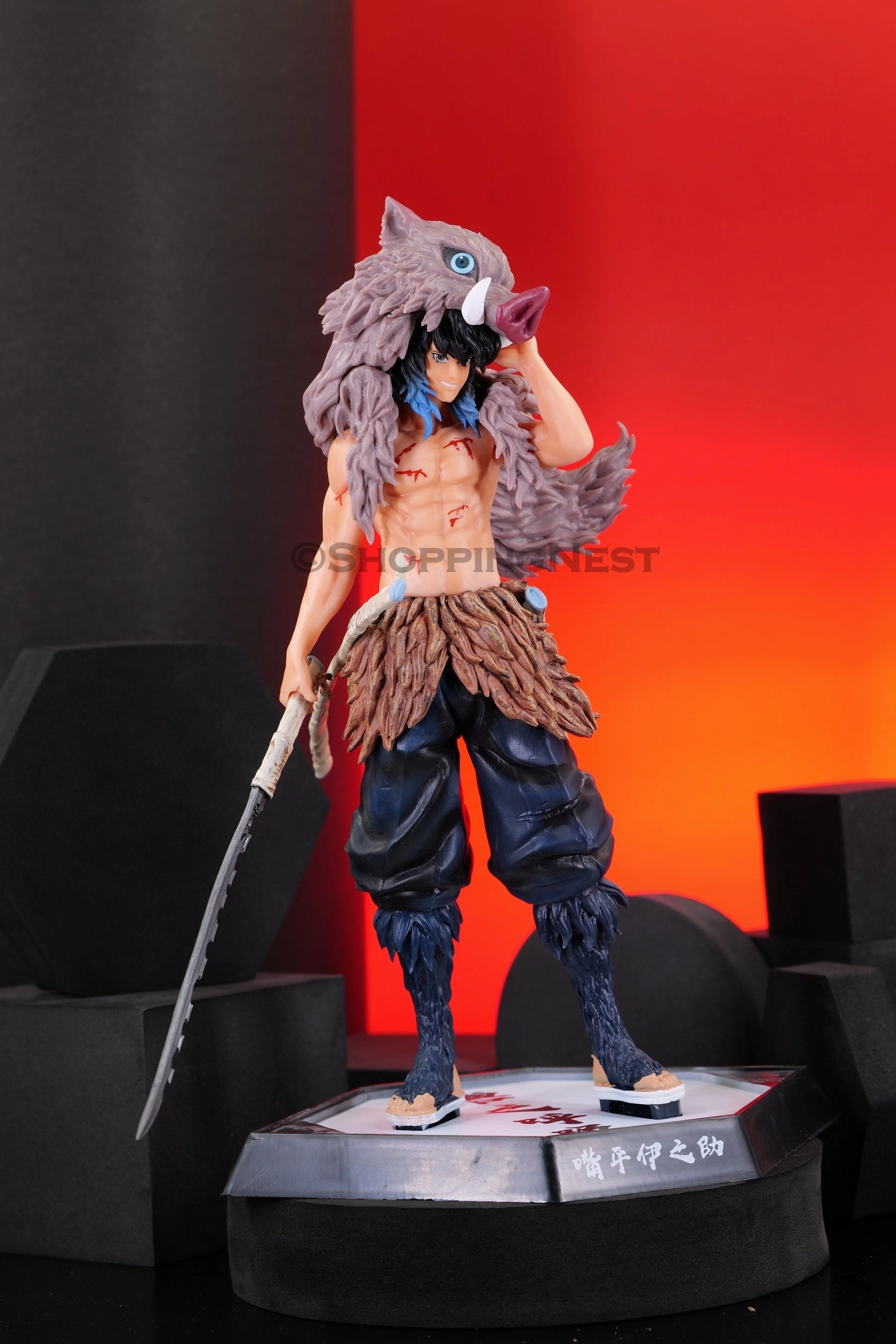 Demon Slayer Inosuke Hashibira Action Figure High Detailed Figurine | 30 Cms | Premium Goods