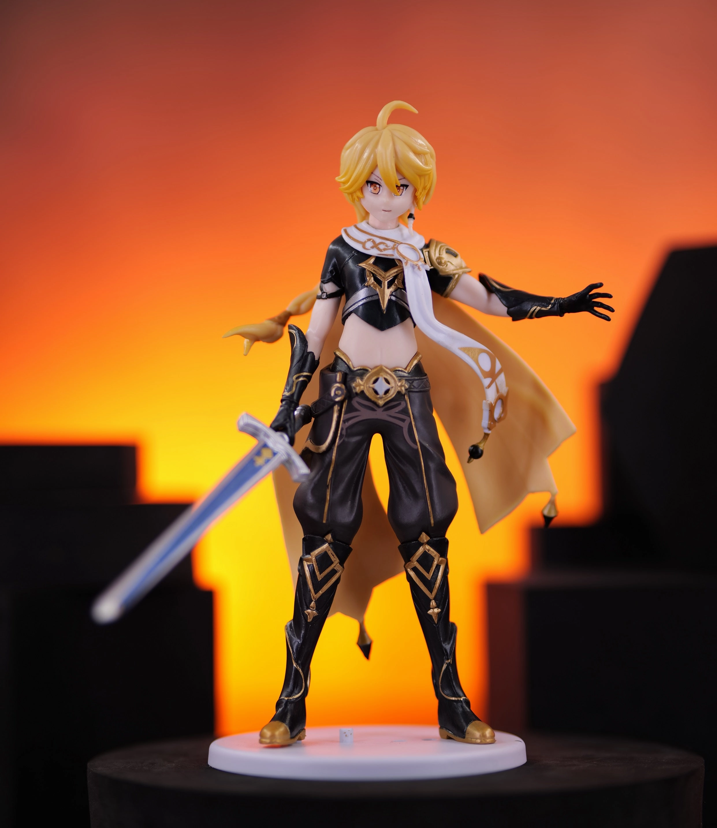 Genshin Impact Aether Action Figure PVC Gaming Figure Weeb Mnga Collectible Model Toy Universal Appeal