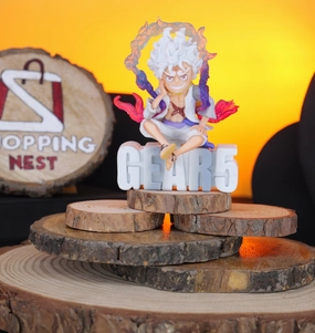 Mini Luffy Gear 5 Action Figure (10 cm) |PVC| ?C One Piece Collectible by ShoppingNest Collectible Character