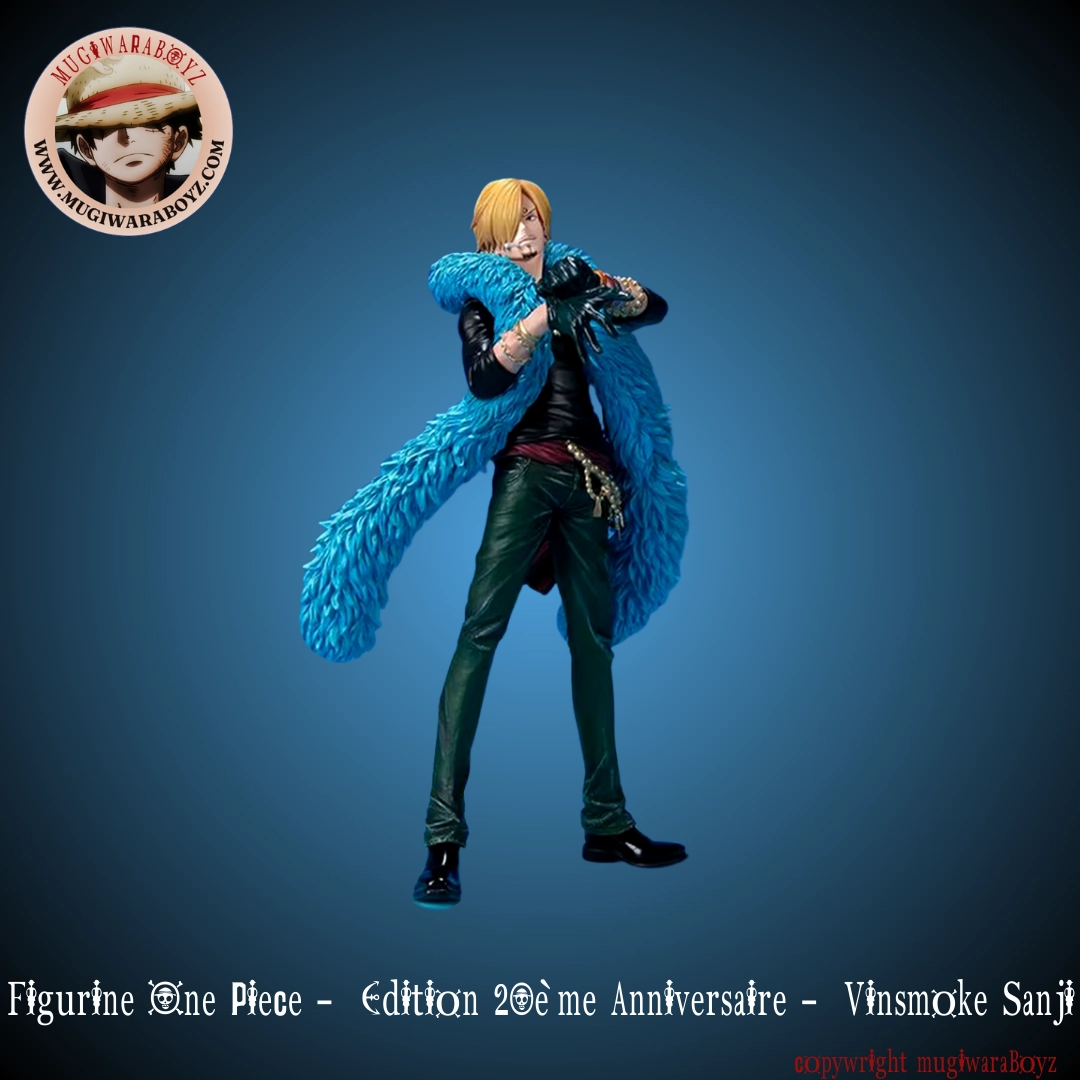 Figurine One Piece - Edition 20??me Anniversaire - Vinsmoke Sanji Folk Art