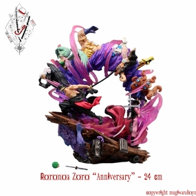 Podcast Studio Gaming Collectible Figurine One Piece Edition Anniversaire - Roronoa Zoro