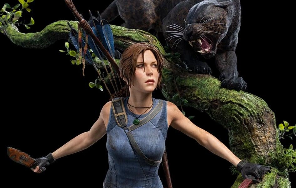 Chibi Toy Sculpture Reproduction Shadow Of The Tomb Raider: Lara Croft 1/4 Scale Statue by WETA