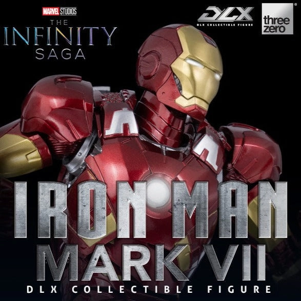 Desktop Display Toy Marvel Studios: The Infinity Saga DLX Iron Man Mark 7 Blog Feature