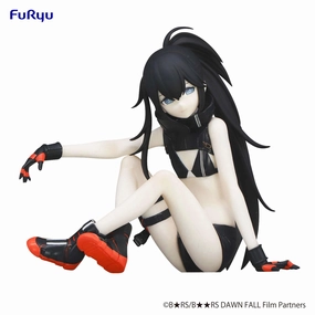 Robot Art Designer Sculpture BLACK ?? ROCK SHOOTER DAWN FALL Noodle Stopper Figure Black Rock Shooter