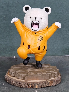 One Piece Angry Attacking Bepo Bear Action Figure | 11 cm Unisex Design