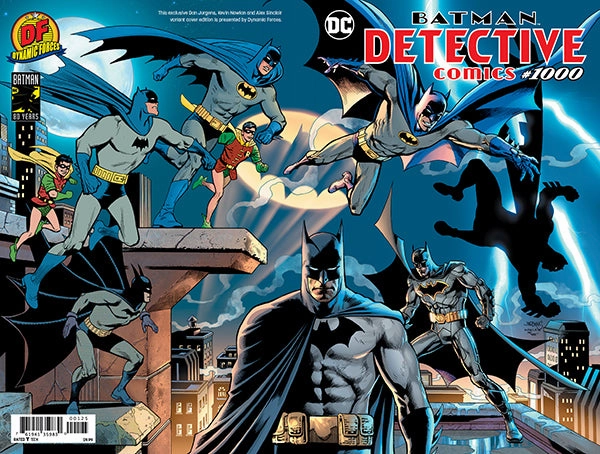 Detective Comics #1000 (Dynamic Forces Dan Jurgens Wraparound Variant Edition) Gift For Him Apartment Living