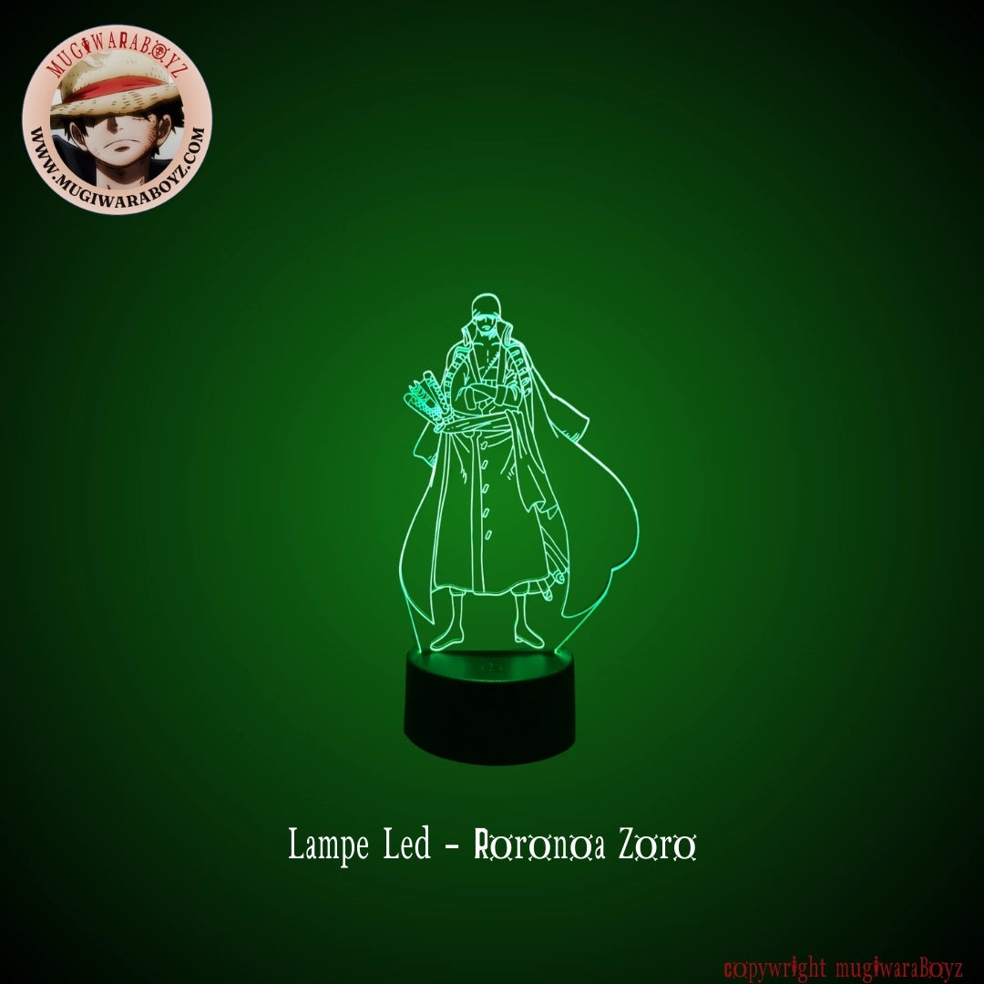 Praise Receive Lampe Led - Roronoa Zoro