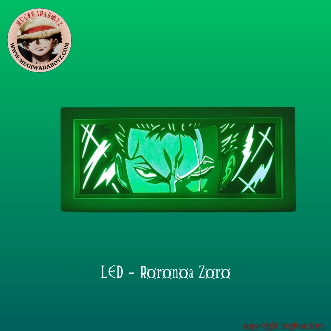 LED One Piece - Roronoa Zoro Historical Figure