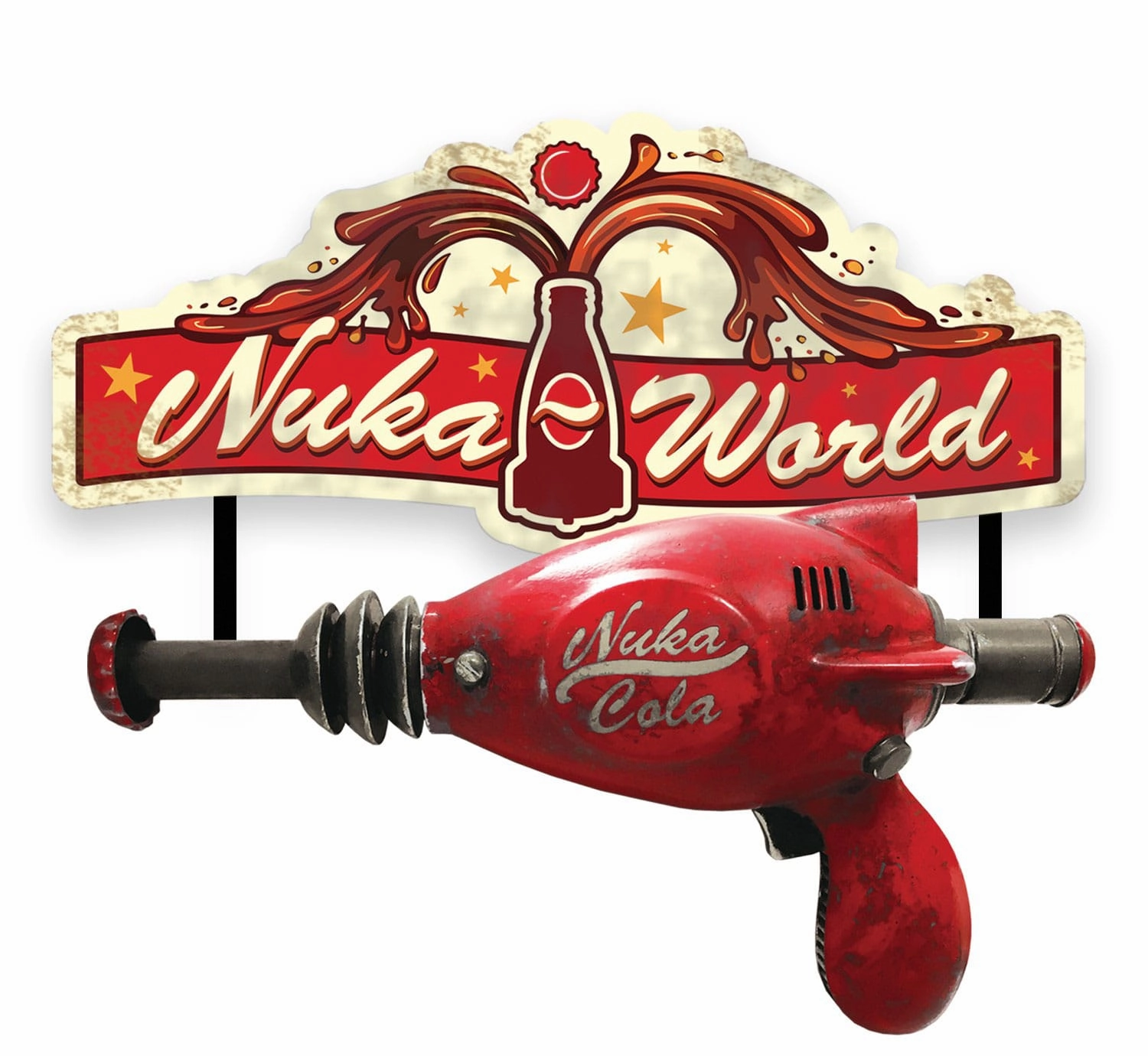 Urban Vinyl Diamond Select Toys Fallout Thirst Zapper heo European Exclusive 1/1 Replica Statue