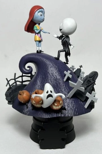 Forest Creature Beast Kingdom Nightmare Before Christmas Jack & Sally D-Stage PVC Diorama Statue