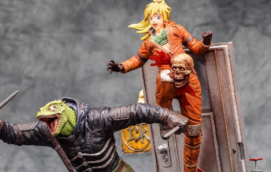Anime Product National Symbol Dorohedoro - Caiman and Nikaido Elite FigumiZ Statue