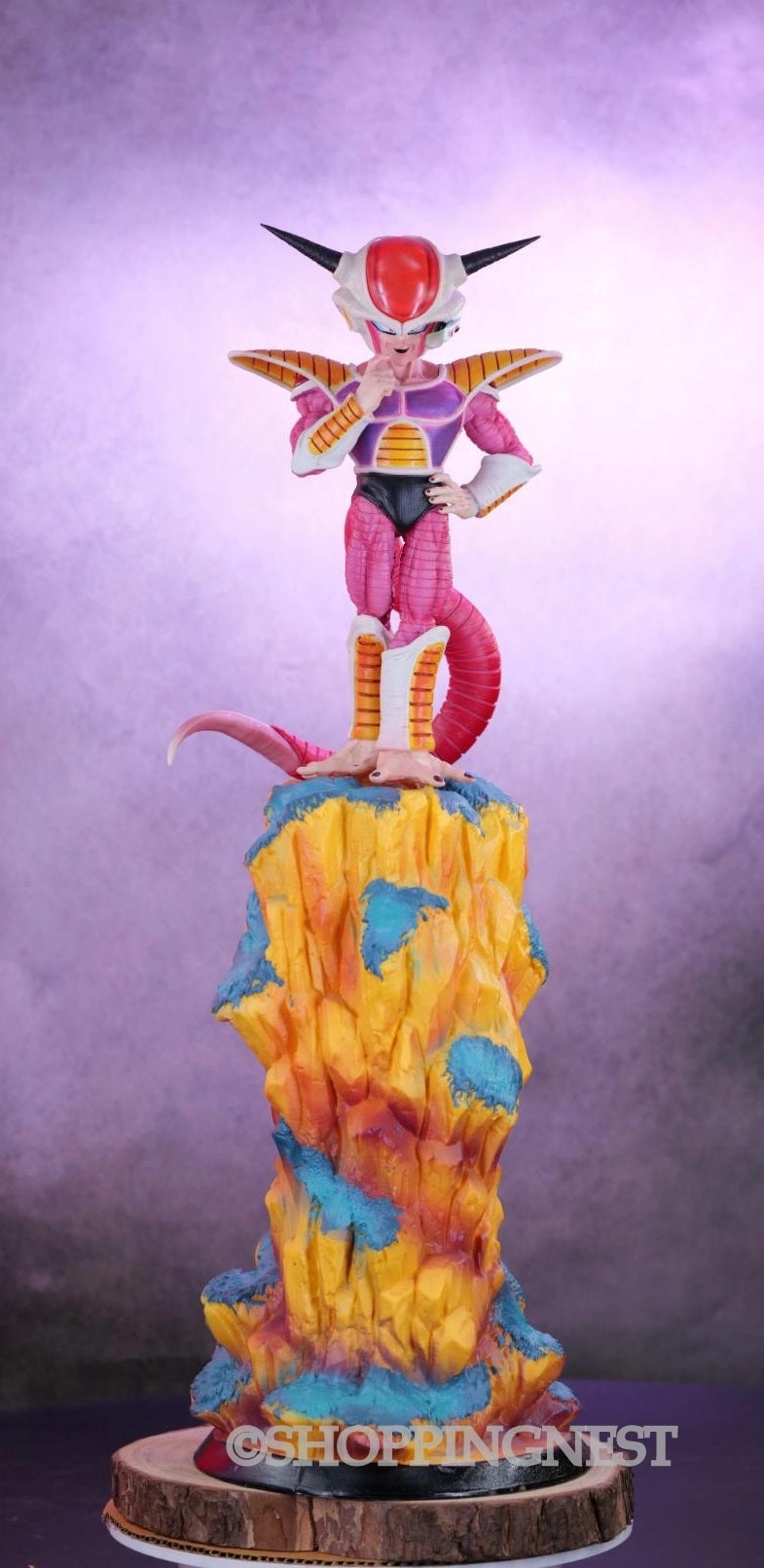 Modular Design Dragon Ball Figure Frieza statue GK White Hole first form Anime Action Figurine | 48 CM |