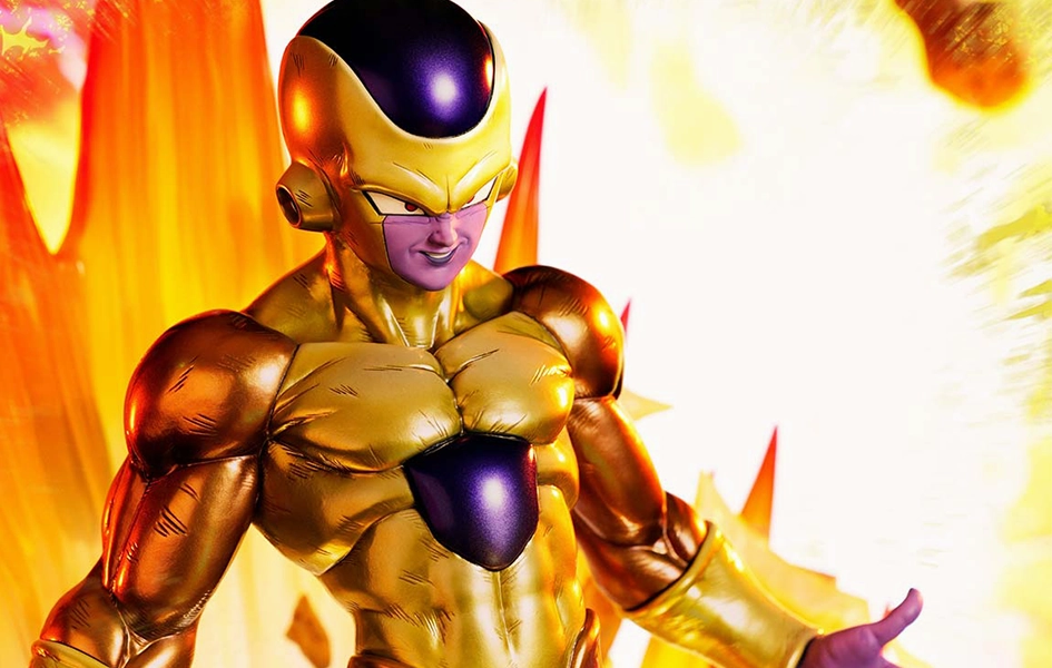Dragon Ball Super - Golden Frieza 1/4 Scale Statue Impressionist Art Robot Toy