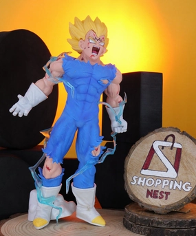 Global Appeal Military Vehicle Dragon Ball Z |PVC| Majin Vegeta Action Figure (DOUBLE Head) ?C 27cm Collectible by Shoppingnest