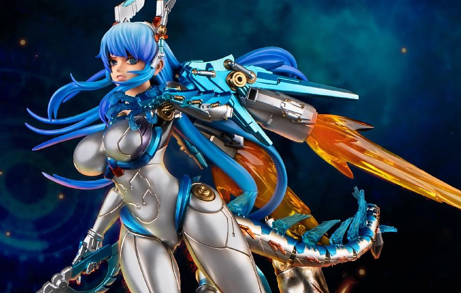 Dragon Girl in Battle - Zhan Long Fu Qing Ling Statue Collectible Display