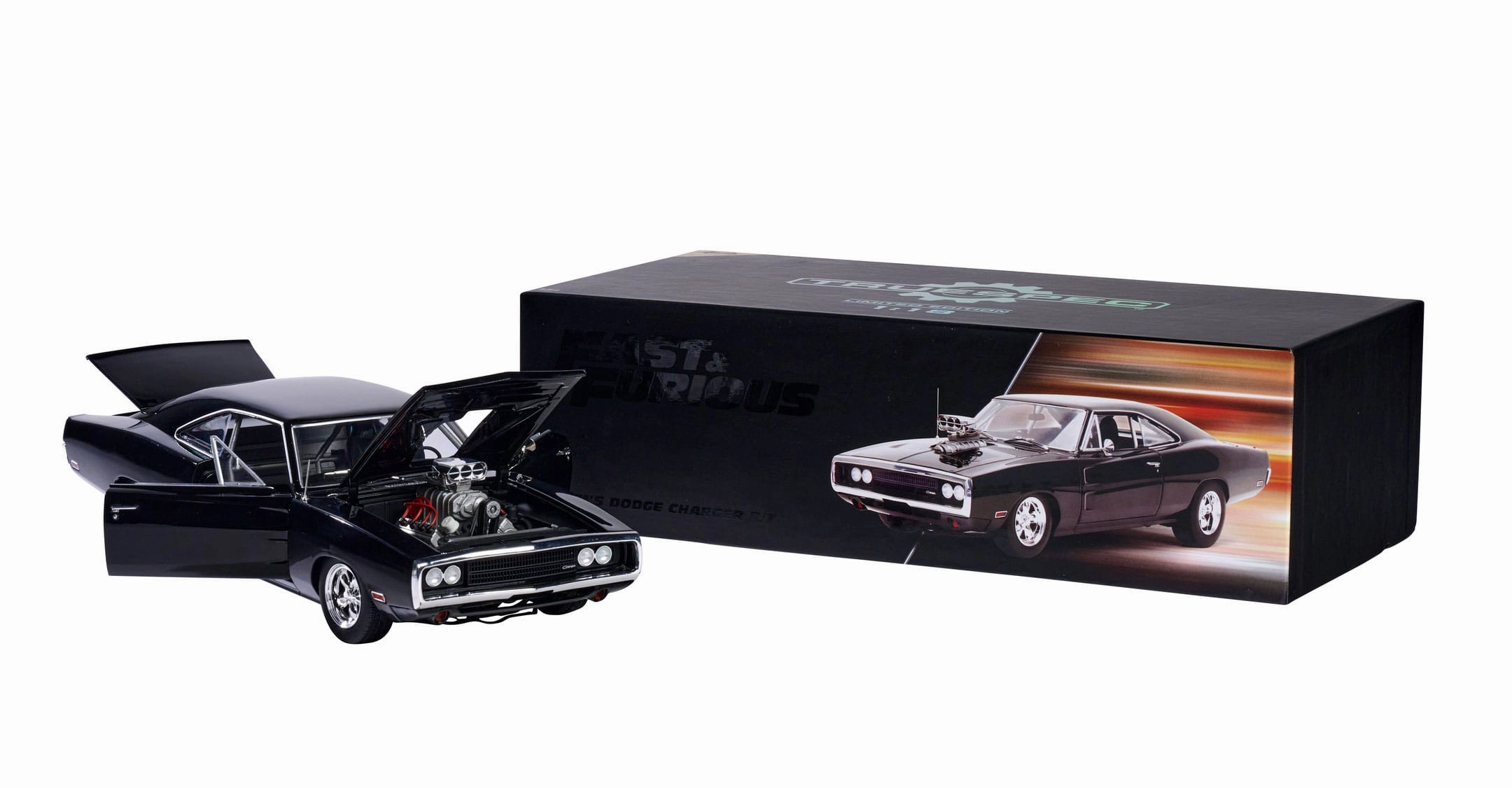 Movie Article Jada Toys Fast & Furious 1970 Dodge Charger 1/18 Diecast Model