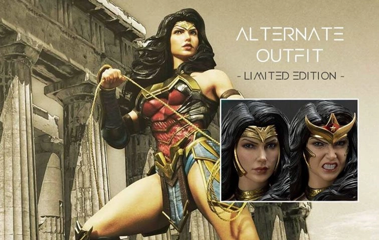 Injustice 2: Wonder Woman Limited Statue Chibi Collectible Designer Showcase