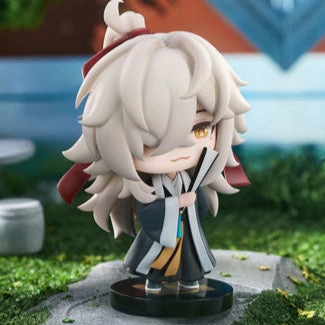Honkai Star Rail Nameless Honor VOL1 Jing Yuan Chibi Figure Miniature Sculpture Chibi Figure