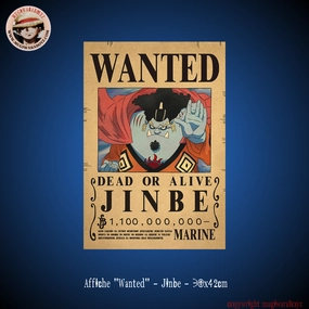 Affiche "Wanted" - Jinbe Data Collection