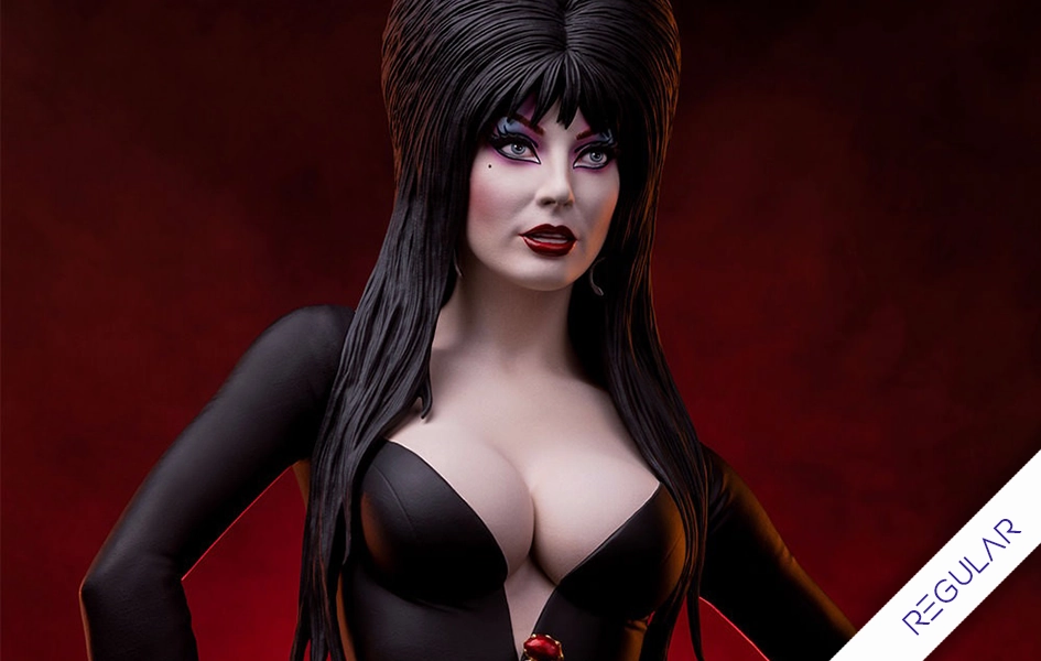 Elvira Mistress of the Dark (Regular) 1/4 Scale Maquette Statue Retro Game Pokemon Creature
