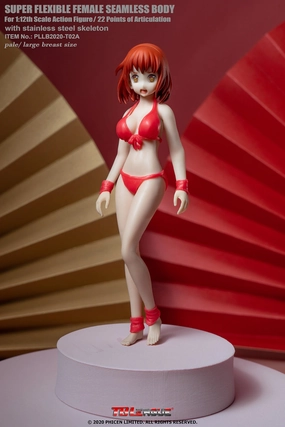 Phicen TBLeague T02A Pale, Large Bust Female Seamless 1/12 Action Figure Congratulations Present