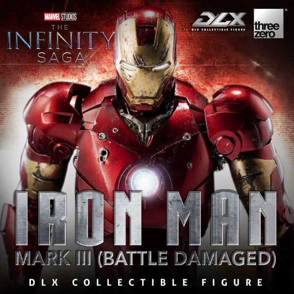 Decorative Model Marvel Studios: The Infinity Saga DLX Iron Man Mark 3 (Battle Damaged)