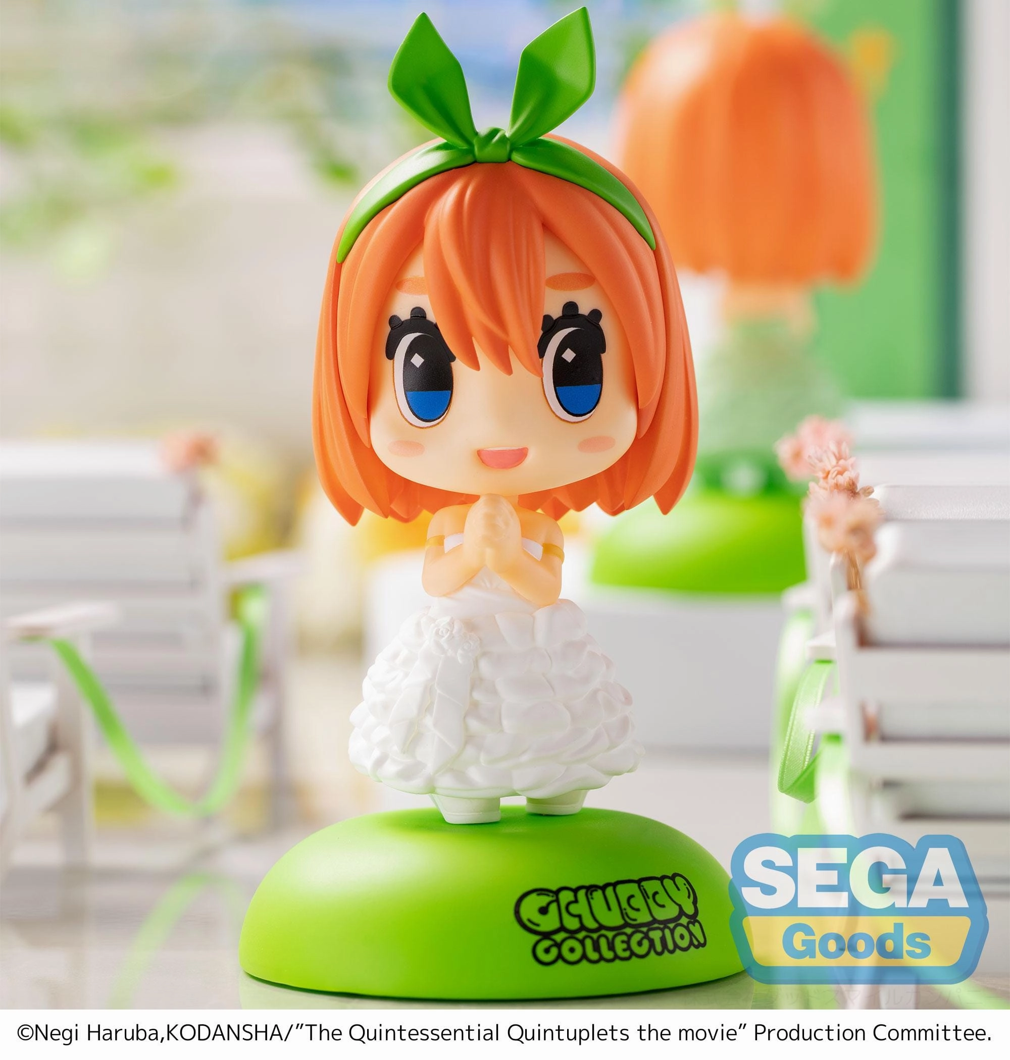 PVC Product Adventure Game SEGA The Quintessential Quintuplets Movie CHUBBY COLLECTION MP Figure Yotsuba Nakano
