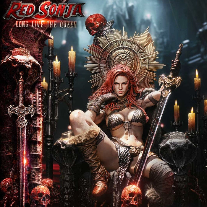 Prime 1 Studio Throne Legacy Red Sonja Red Sonja : Long Live the Queen Display Base