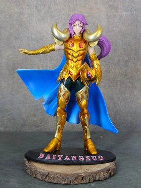 Designer Showcase Saint Seiya Aries Mu Action Figure | 20 cm | Anime Collectible