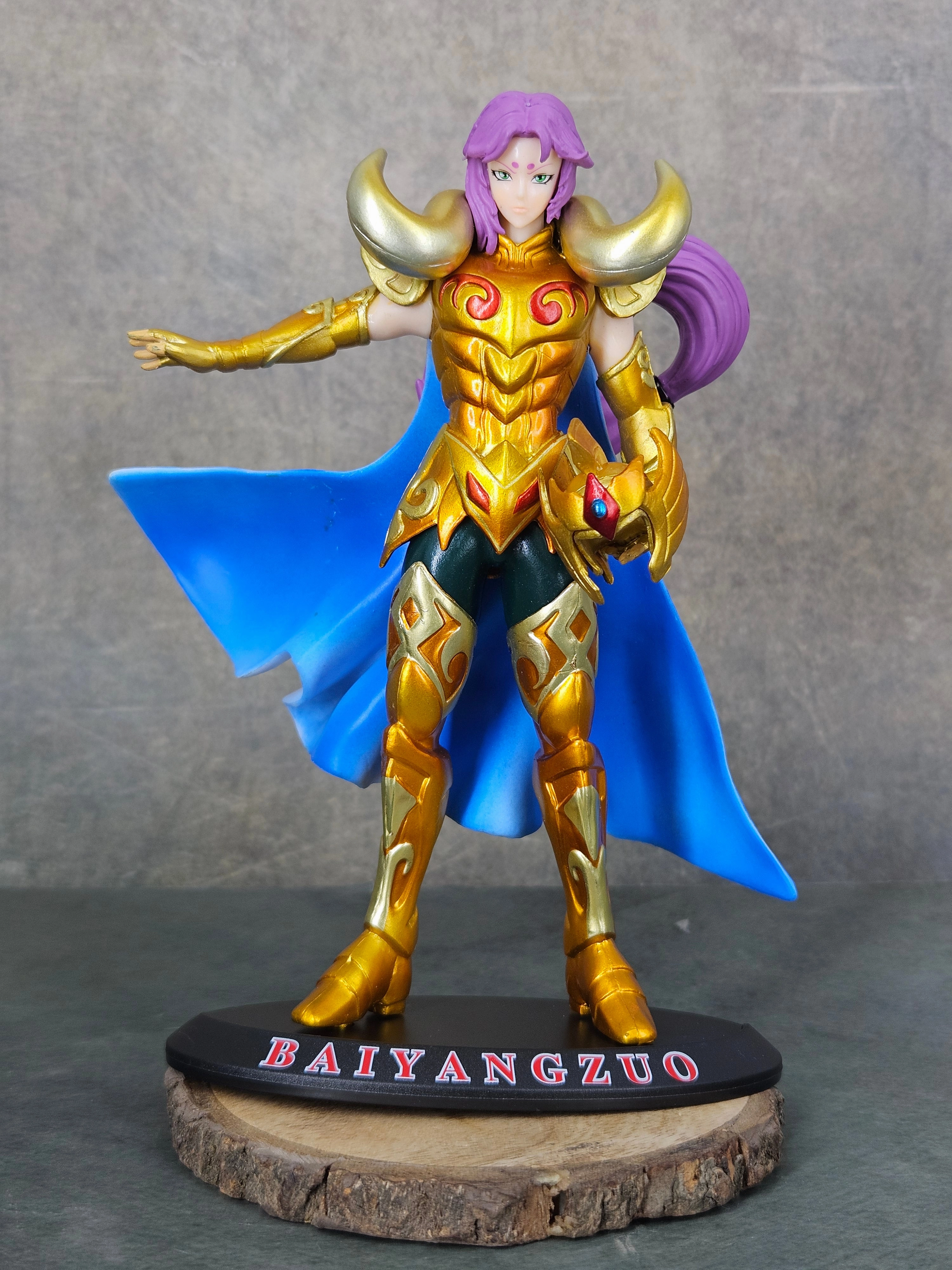 Designer Showcase Saint Seiya Aries Mu Action Figure | 20 cm | Anime Collectible