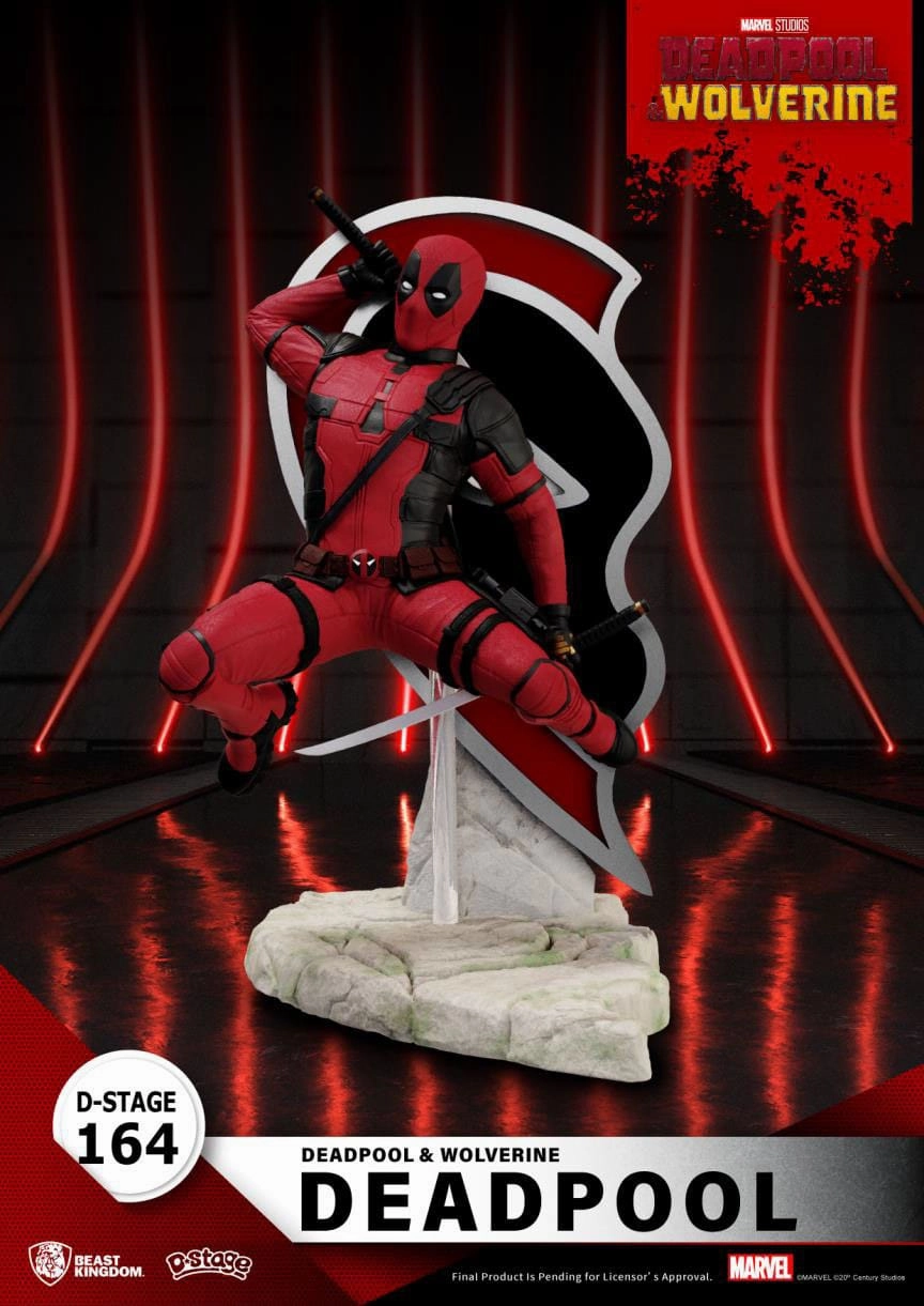 Beast Kingdom Deadpool 3 Deadpool D-Stage PVC Diorama Statue Designer Unit
