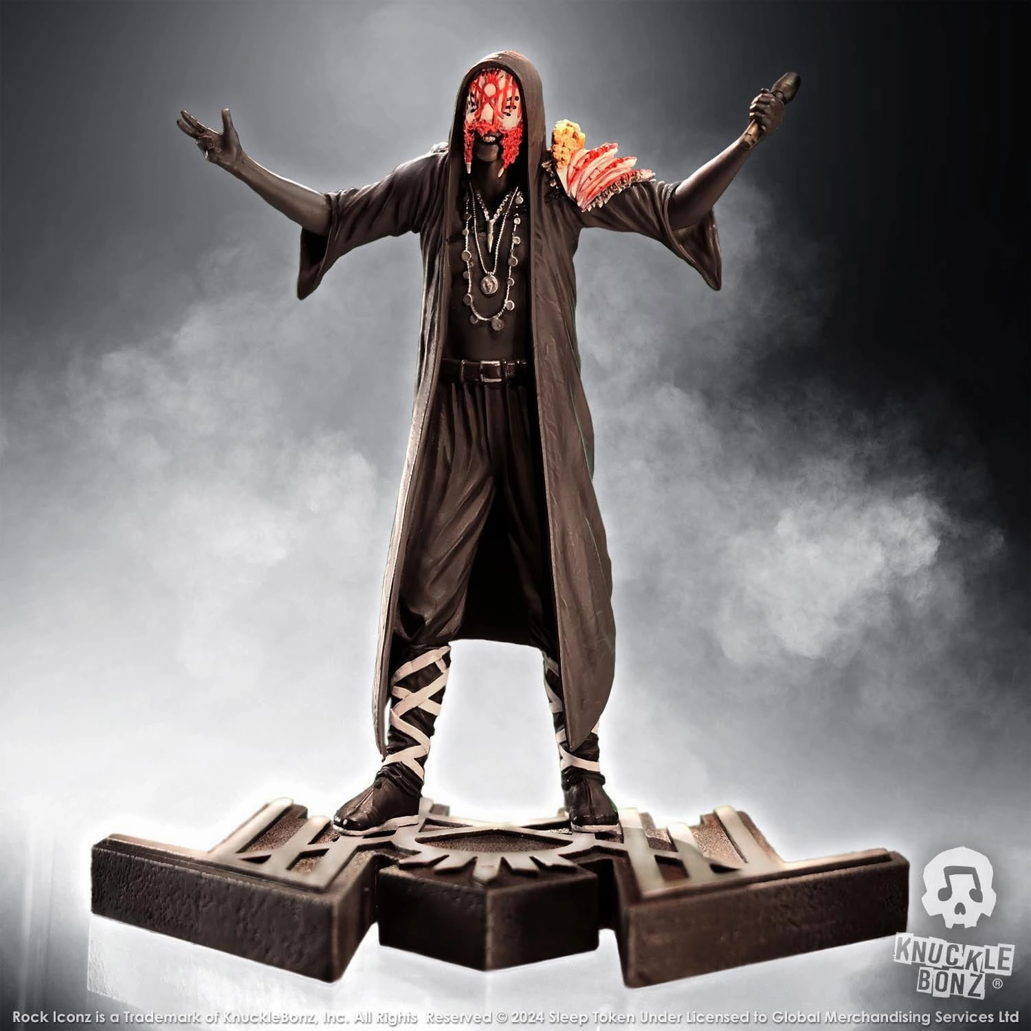 Cartoon Figure Knucklebonz Sleep Token Rock Iconz Vessel Statue