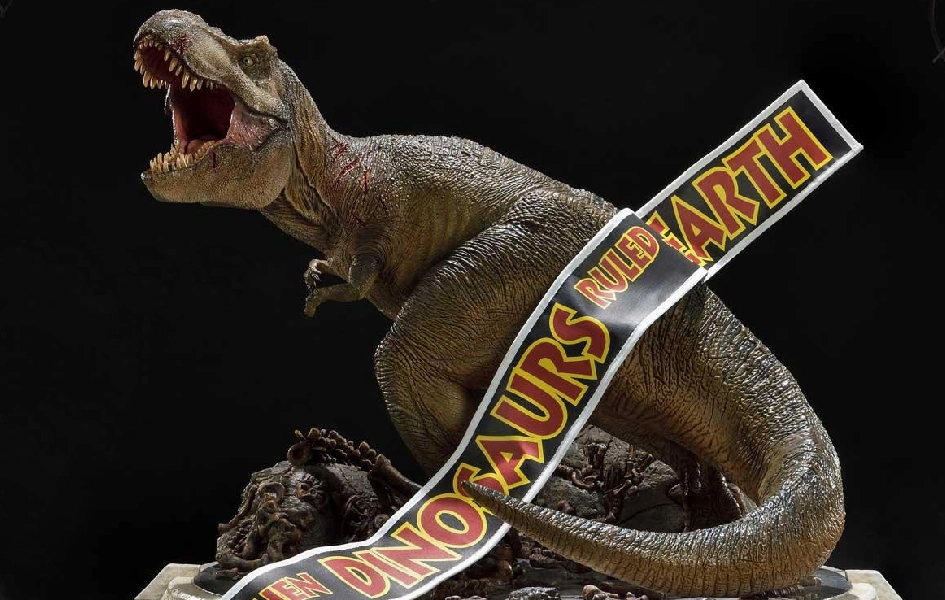 Gaming Article Jurassic Park - Rotunda T-Rex Non-Scale Statue