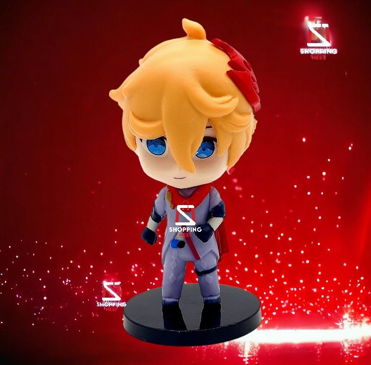 Genshin Impact Tartaglia Childe PVC Collectable Action Figurine | 10 Cm  | Mythical Animal