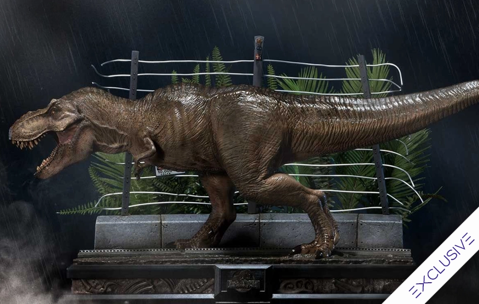 Collectible Product Mountain Animal Jurassic Park - Tyrannosaurus Rex (EX Ver.) 1/15 Scale Statue