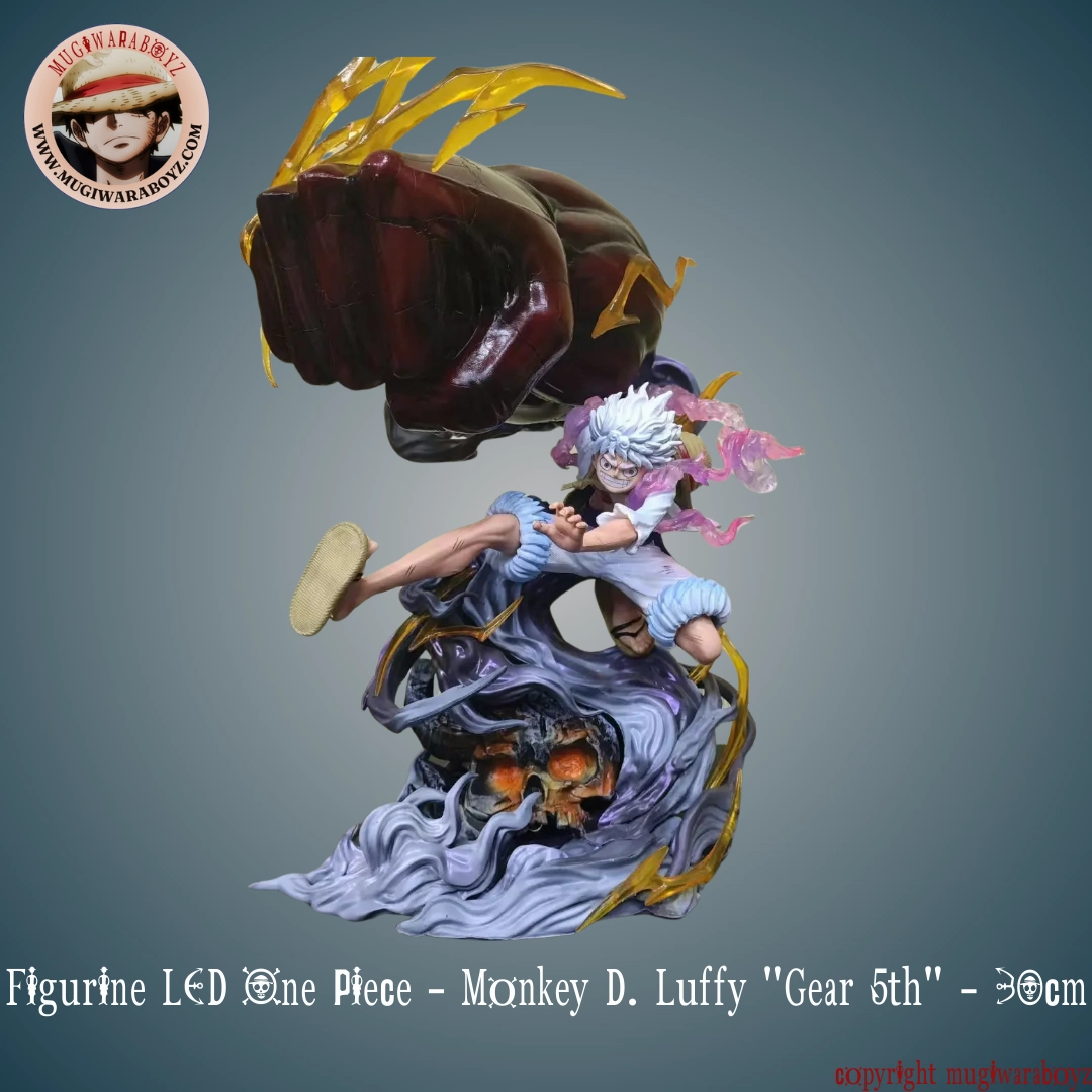 Leisure Activity Fantasy Product Figurine LED One Piece - Monkey D. Luffy "Gear 5th"