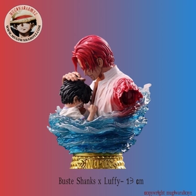 Figurine One Piece - Buste Shanks x Luffy Ancient God Horror Icon